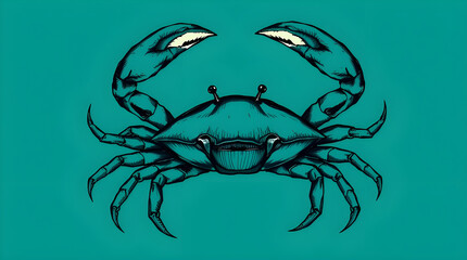 Mystical Celestial Crab: The Spirit of Cancer