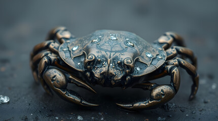 Mystical Celestial Crab: The Spirit of Cancer