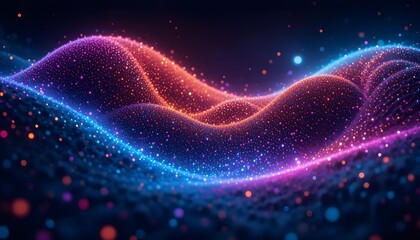 Futuristic Data Stream