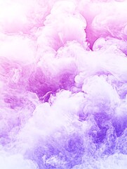 Fototapeta premium Abstract ethereal clouds with soft lavender and white hues background