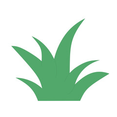 fresh green grass icon