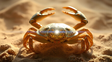Mystical Celestial Crab: The Spirit of Cancer