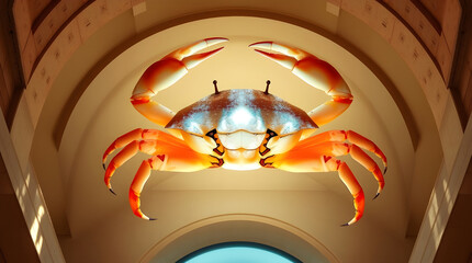 Mystical Celestial Crab: The Spirit of Cancer