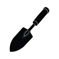 garden trowel isolated on white background