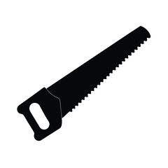 handsaw isolated on white background