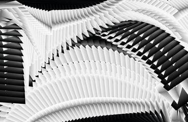 modern op art composition, abstract vector background