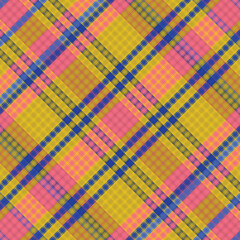 Tartan or plaid retro color pattern.