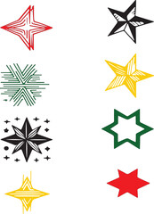 star elements vector