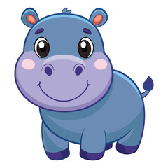 Hippopotamus Vector 