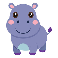 Hippopotamus Vector 