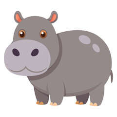 Hippopotamus Vector 