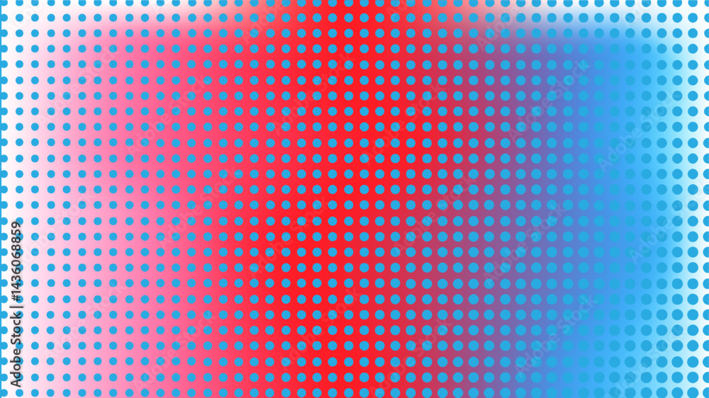 Aufkleber abstract colorful gradient mesh background with halftone pattern. modern background for technology a