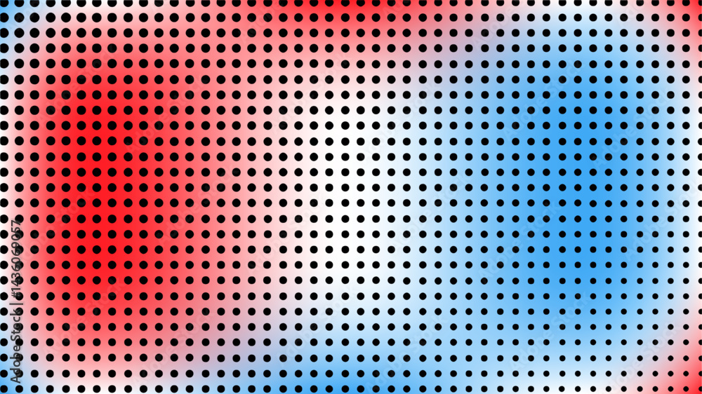 Aufkleber abstract colorful gradient mesh background with halftone pattern. modern background for technology a