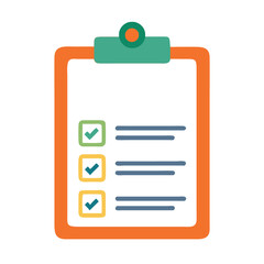 Checklist on a clipboard illustrating organized task management and planning for efficient workflow