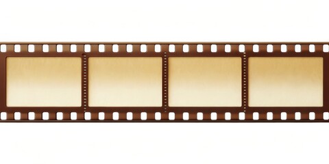 Camera film strip isolated on background , photography medium, camera memory