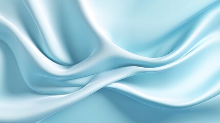Fototapeta premium Abstract Blue Gradient Background with Subtle Wave-Like Textures, Calming and Minimalist, Soft Ambient Glow, Serene and Versatile Backdrop