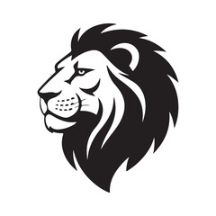 Fototapeta premium lion head vector