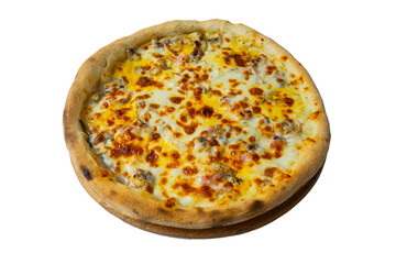 pizza isolated on white background