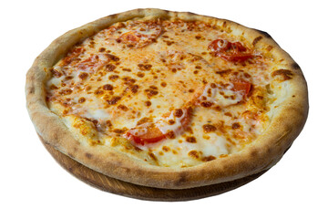 pizza isolated on white