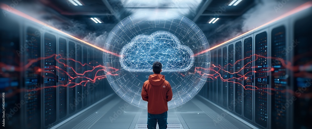 Poster cloud computing data center