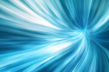 Obraz premium Abstract blue white swirling vortex background creating speed and motion effect