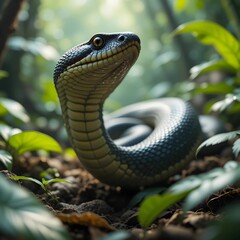 Obraz premium Theme: Wild Animals, AI Generated