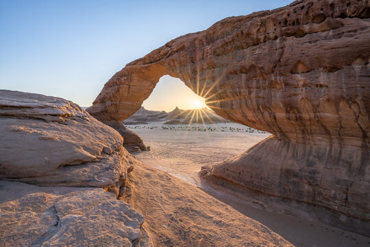 Rock Arch (Rainbow Rock), al-Ula, Saudi Arabia