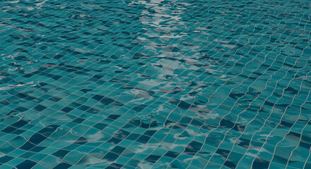 Aquatic Symphony Turquoise Ripples and Patterned Bliss Reflecting Tranquility