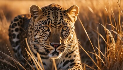 Obraz premium close up of a leopard