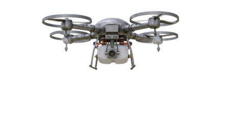 Isolated Agricultural Drone Sprayer for Crop Management