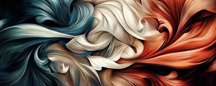 Fototapeta Stunning decorative wallpaper background with intricate design. 