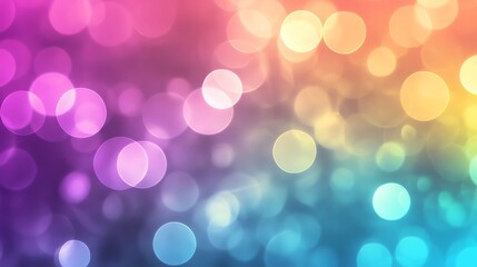 Fototapeta premium Colorful Bokeh Lights Background Abstract Texture