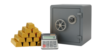 Isolated Vault Safe and Gold Accounting