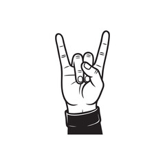 metal hand sign