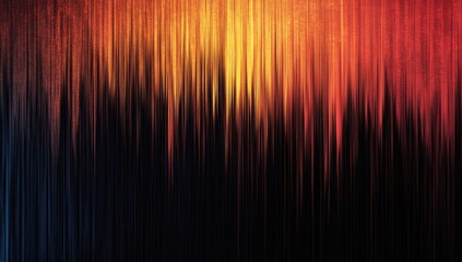 Abstract fiery vertical streaks