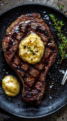 Steak and Garlic Butter