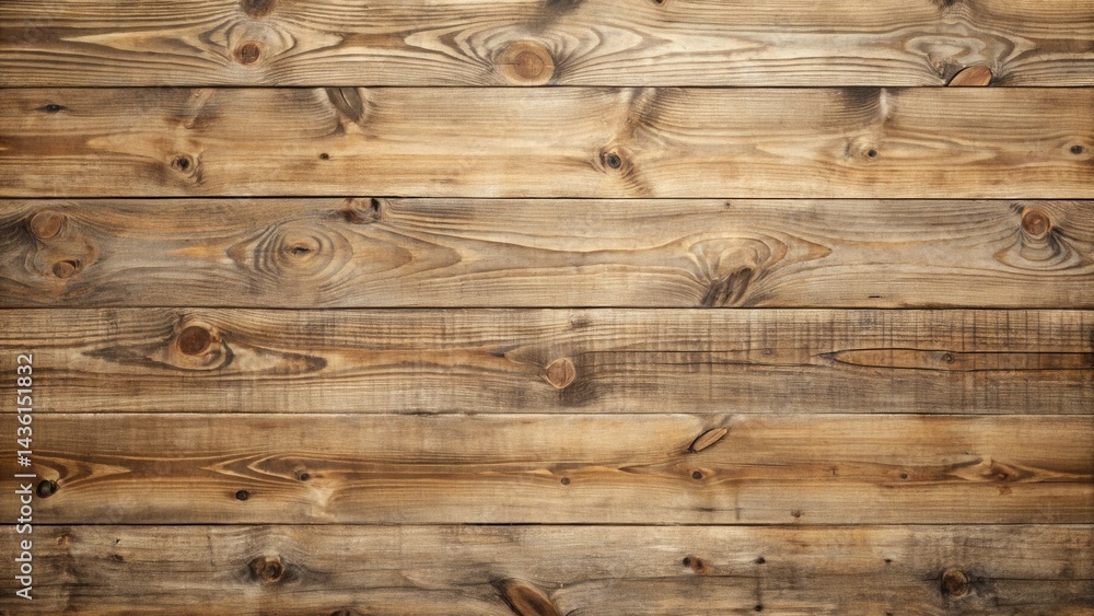 Poster rustic wooden planks texture a seamless background of weathered brown wood grain for design projects