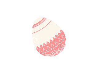 This charming image shows a stylized Easter egg arrangement. 
