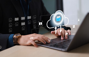 Document management and digital file storage and transfer, document sharing and file access, data backup and synchronization, online document database technology