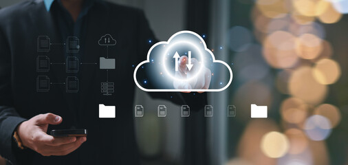 Document management and digital file storage and transfer, document sharing and file access, data...