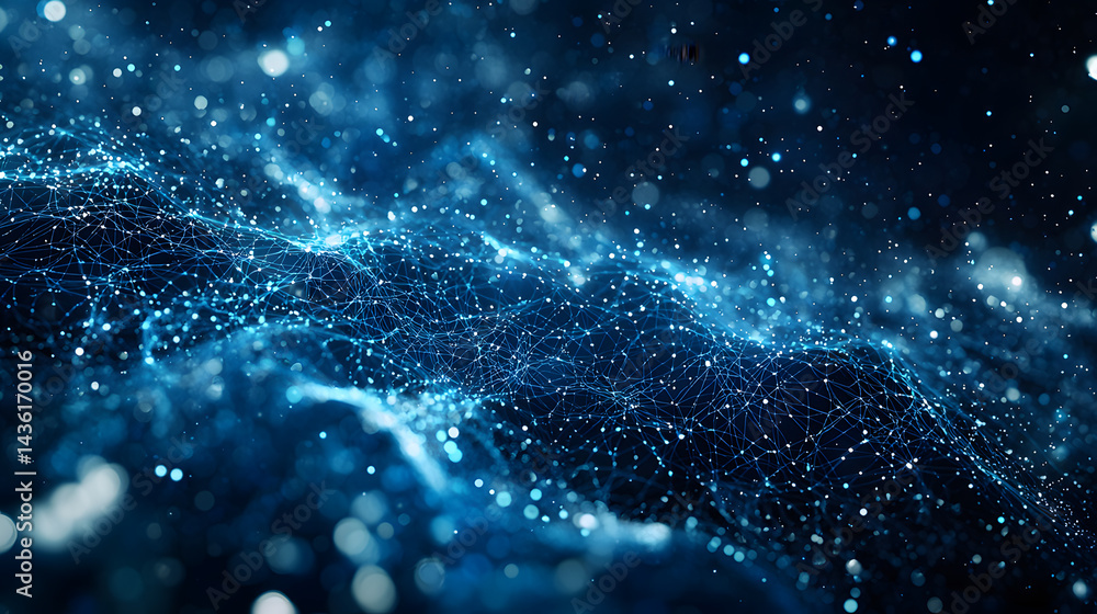 Poster neural networks wallpaper a stunning visual display of ai innovation technology environment abstract
