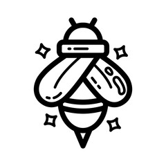 Bee Lineart