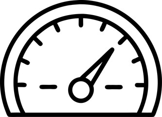 Speed, vector logo racing event, with the main elements of the modification speedometer