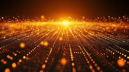 Dynamic energy grids wallpaper smart city frameworks in a futuristic environment with vibrant light patterns