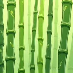 Green bamboo pattern as background