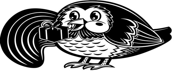 Surprised Cartoon Chicken 3D Animation Bright Colors Soft Lighting Minimal Background