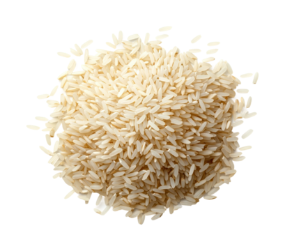 Cooking white rice step-by-step kitchen food preparation guide isolated on transparent background