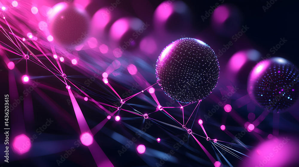 Poster sustainable tech visualization digital systems in motion abstract wallpaper futuristic environment c