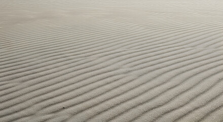 Obraz premium Rhythmic Dunes Elegant Patterns Formed by the Wind on Fine Sand Surface