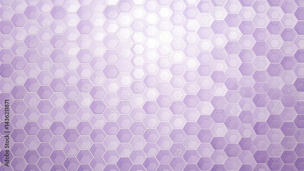 Poster Abstract Lavender Hexagon Pattern Background Texture for Design Projects